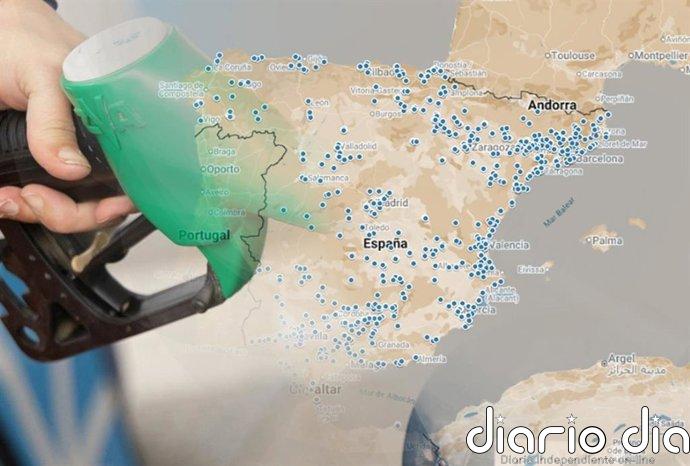 Mapa | Gasolineras más baratas de España este jueves en plena subida