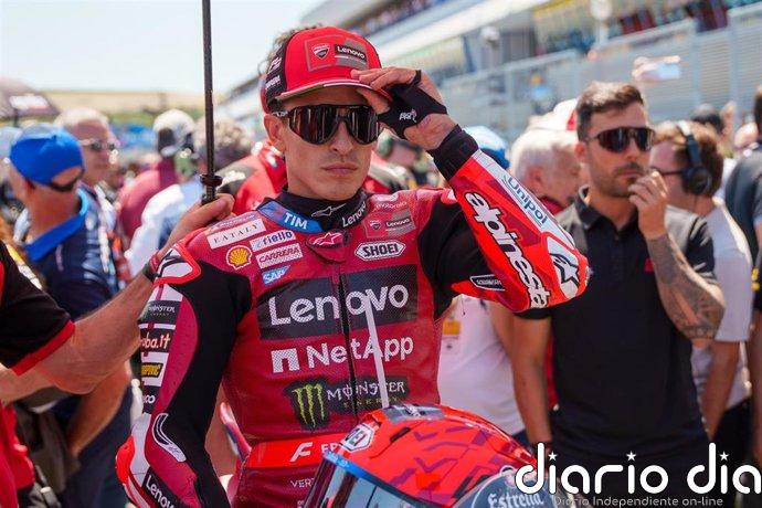 Marc Márquez: "Ha habido una buena pelea en las primeras vueltas"