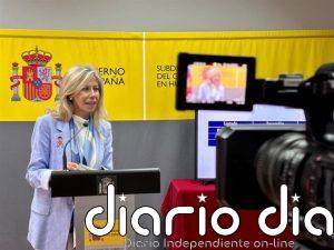 María José Rico subraya que el Gobierno mira a Huelva "con mucho cariño" y "la ha situado en el mapa"