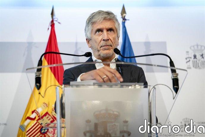 Marlaska niega que los servicios secretos avisaran de "nada parecido" a una entrada masiva en Ceuta