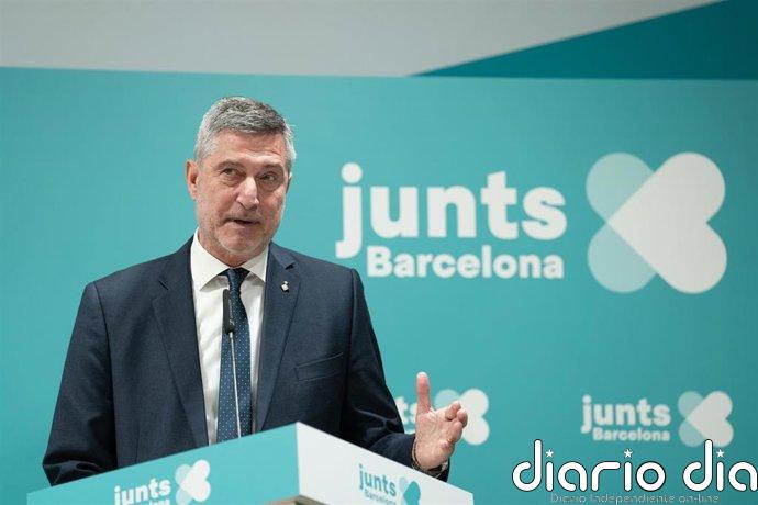 Martí (Junts) lamenta la "inacción" de Collboni sobre locales que incumplen la normativa lingüística