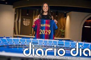 Martina Fernández: "He crecido mucho y lo daré todo por este escudo"