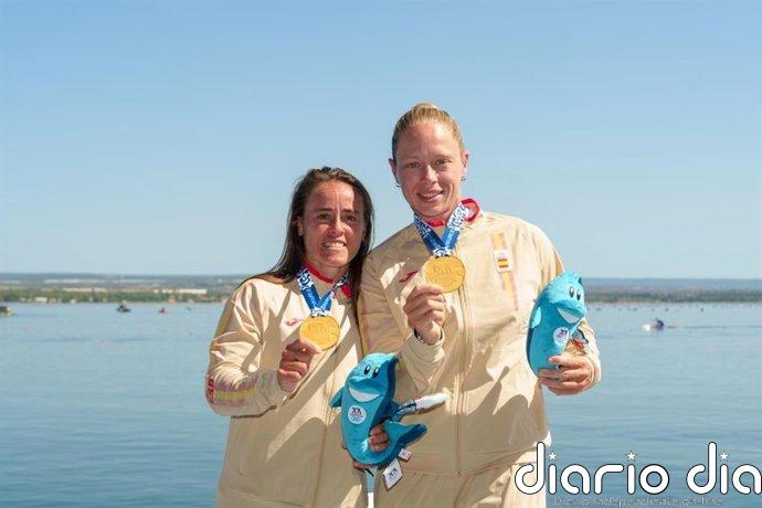 Miriam Vega e Isabel Contreras conquistan el segundo oro para España en los Juegos Mediterráneos