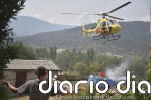 MITECO despliega 13 medios aéreos y 5 brigadas para extinguir los fuegos en Huesca, Cáceres, Navarra y Portugal