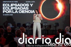 Morant, minutos después del eclipse: "El universo es tan imponente que te deja fascinado"