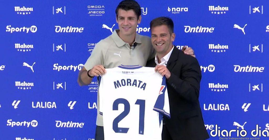 Morata aterriza en el Leganés: "Ha sido una decisión fácil"