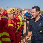 Moreno anuncia se espera que 141 desalojados por el incendio de Niebla (Huelva) puedan regresar a sus casas este viernes
