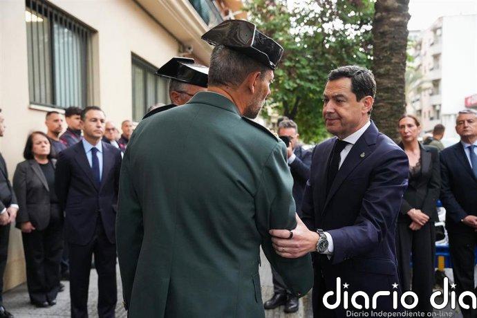 Moreno reclama a Sánchez que reactive la unidad de élite de la Guardia Civil para luchar contra el narcotráfico