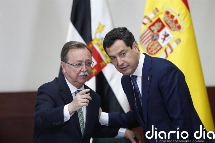 Moreno se reúne este jueves con Vivas en Ceuta, primer presidente autonómico en acudir tras la crisis migratoria