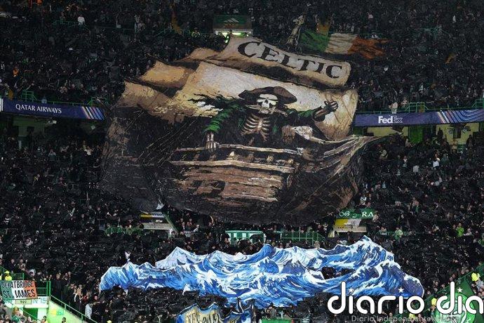 Muere un fan de 65 años del Celtic tras una indisposición en un partido de Champions League