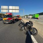 Muy grave un motorista de 52 años al sufrir un accidente en la M-40