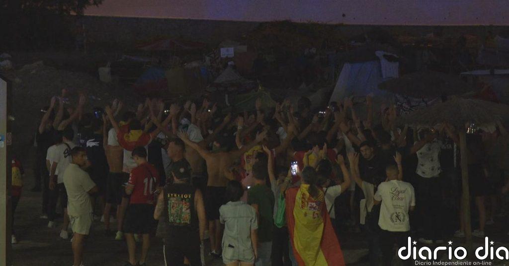 Noche de altercados en Ceuta