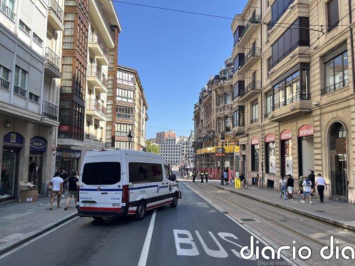 Nueve detenidos en la primera jornada de Aste Nagusia en Bilbao, dos por tocamientos y otro por violencia de género