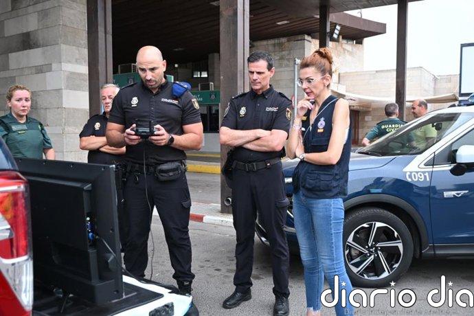 Nuevos intentos de entrada irregular de migrantes marroquíes a Melilla mantienen en alerta a las fuerzas de seguridad