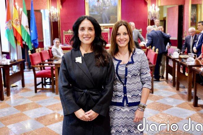 Paloma Gómez Enríquez toma posesión como concejal, portavoz del grupo Vox, en el Ayuntamiento de Granada
