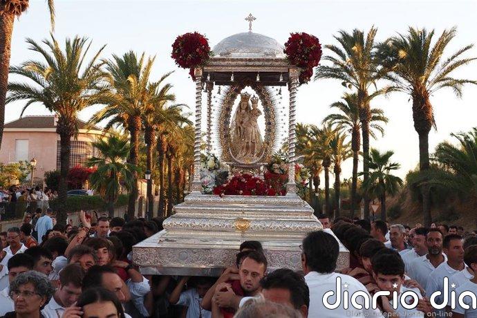 Palos de la Frontera (Huelva) celebra desde este viernes la Romería en honor a la Virgen de los Milagros