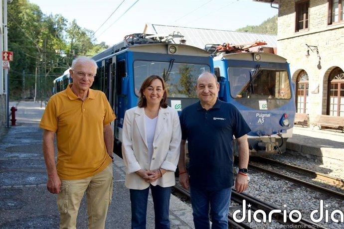Paneque celebra las "emisiones cero" de la estación de la Vall de Núria (Girona) mediante Ecovall