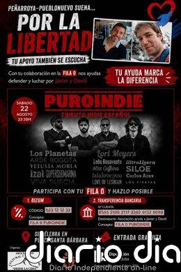 Peñarroya-Pueblonuevo (Córdoba) celebra el sábado concierto por la libertad de los dos encarcelados en Guinea Ecuatorial