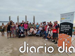 Personas con discapacidad viven el eclipse: "Impactante, fue genial"