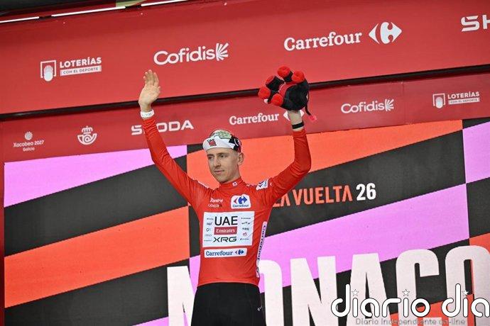 Pogacar se lleva el triunfo en Castellón y Mas da un golpe al podio