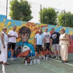 Polanco inaugura un mural en recuerdo a Carlos Cubillas, el joven que murió en la agresión del apeadero de Boo