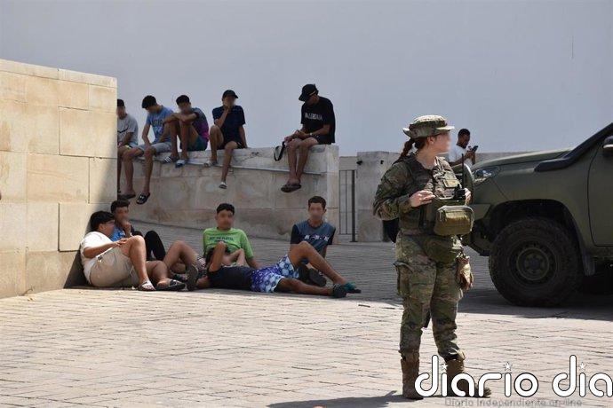 PP califica de "absolutamente excepcional" la situación que atraviesa Ceuta, con más de 12.000 migrantes en la ciudad