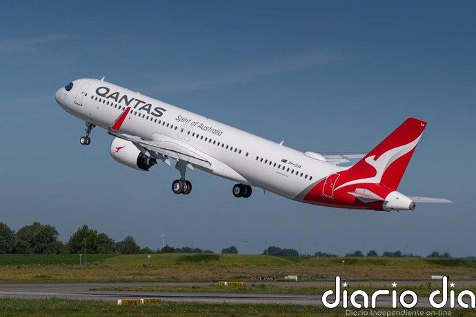 Qantas registra un beneficio de 571,8 millones de euros en su primer semestre fiscal, un 0,2% más