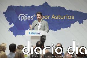 Queipo (PP) anuncia un plan de recuperación para Asturias tras el "suspenso rotundo" de Barbón (PSOE)