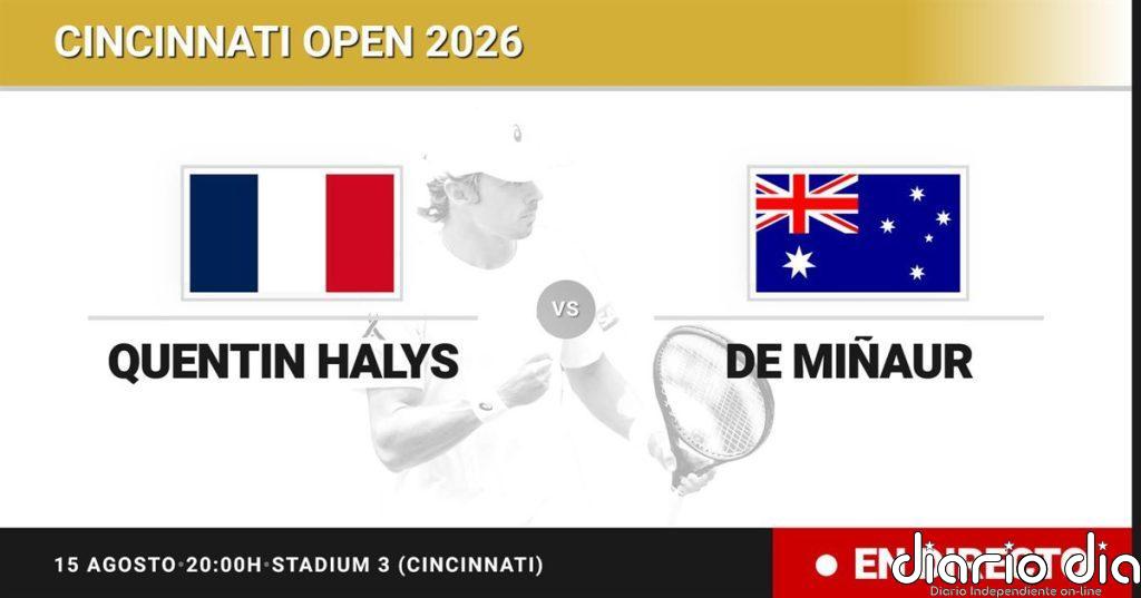 Rafael Jodar - Denis Shapovalov, en directo hoy: sigue el partido de Cincinnati Open