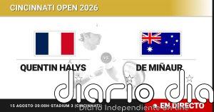 Rafael Jodar - Denis Shapovalov, en directo hoy: sigue el partido de Cincinnati Open