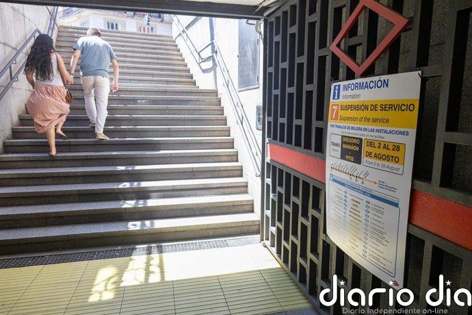 Reabre este sábado el tramo entre Gregorio Marañón y Pitis de la Línea 7 de Metro