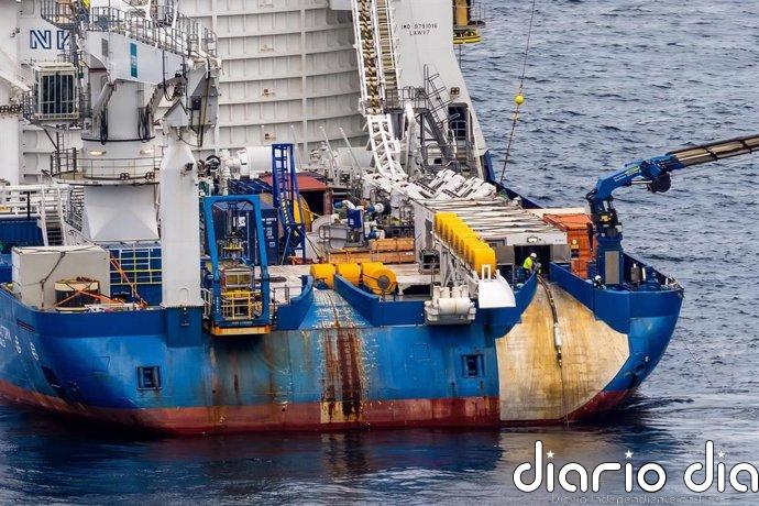 Red Eléctrica inicia el tendido submarino de la interconexión eléctrica entre Bizkaia y Francia