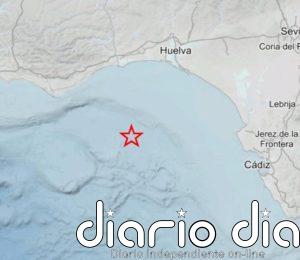 Registrado este domingo un terremoto de magnitud 2,5 en el Golfo de Cádiz