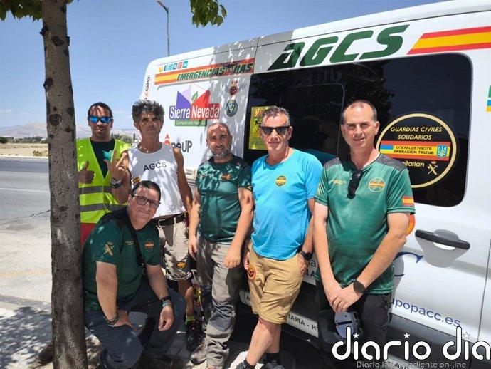 Reivindican el papel de Guardias Civiles Solidarios en el hallazgo del desaparecido en Churriana de la Vega (Granada)