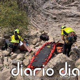 Rescatada una montañera que se ha caído mientras hacía la Ruta de los Calderones (León)