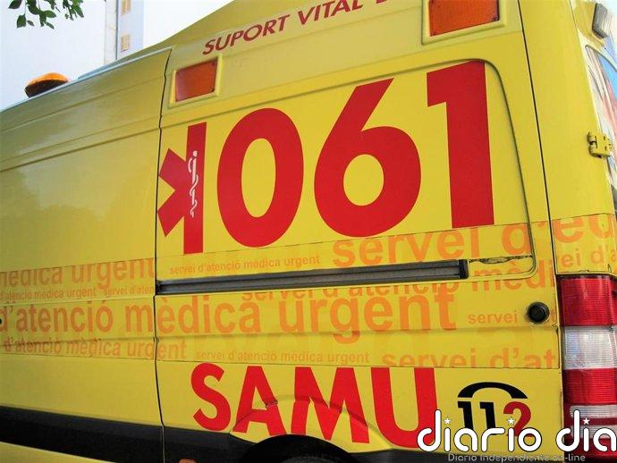 Rescatada una mujer de 57 años tras caer cuatro metros por unas rocas en Porto Cristo (Mallorca)