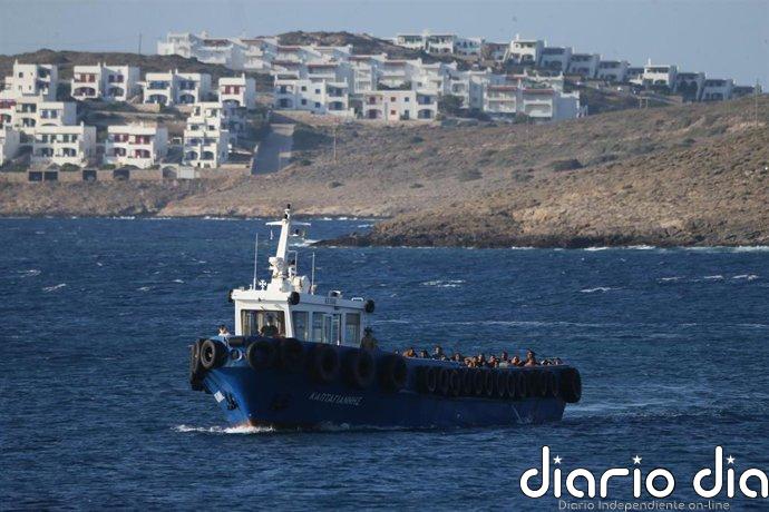 Rescatados más de 120 migrantes en aguas al sur de la isla griega de Creta