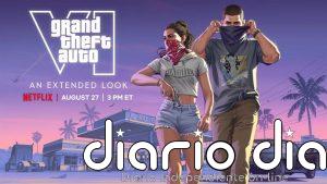Rockstar Games ofrecerá un nuevo avance extendido de Grand Theft Auto VI el jueves 27 de agosto en Netflix y YouTube