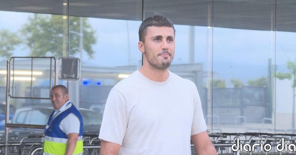 Rodri ya está en la Ciudad Condal para fichar por el Barça