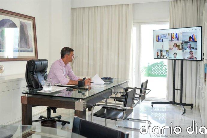 Sánchez preside este lunes una reunión telemática con varios de sus ministros para analizar la situación en Ceuta