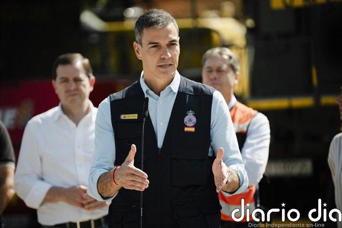 Sánchez traslada su pésame por el militar fallecido en Riglos y alaba la "valentía" de la UME