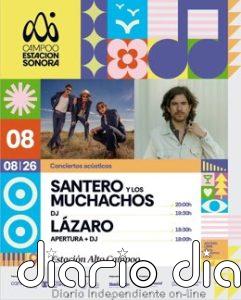 Santero y Los Muchachos y Lázaro protagonizarán este sábado una nueva jornada del ciclo Campoo Estación Sonora
