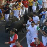 Seis heridos en un sexto encierro de las fiestas de 'Sanse' que ha contado con 2.500 corredores