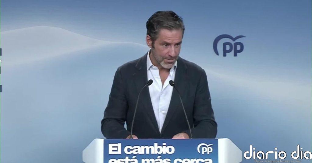Sémper: “El Gobierno sigue instalado en una lamentable ficción y está desbordado por la inoperancia”