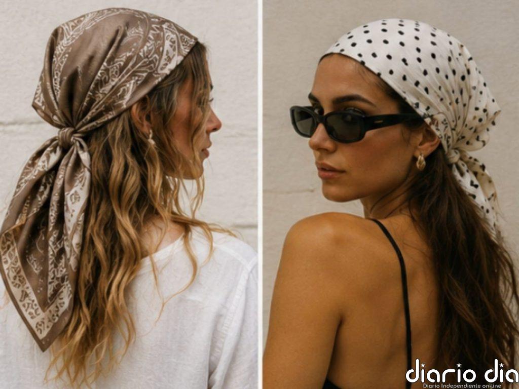 Si no sabes cómo peinarte, solo necesitas un pañuelo: por qué este accesorio convertirá tu 'look' en el mejor