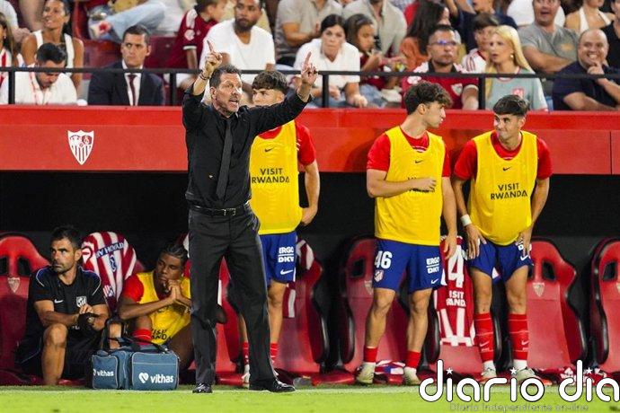 Simeone: "Baena es diferencial, le vamos a exigir que esté en este nivel"