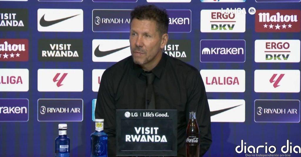 Simeone, sobre los insultos a Julián: “Muy respetuoso con nuestra gente”
