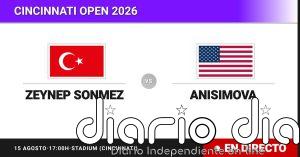 Simona Waltert - Jessica Pegula, en directo hoy: sigue el partido de Cincinnati Open