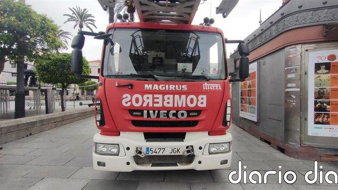 Sofocado un incendio en un bloque de viviendas en Villanueva de la Serena sin causar heridos