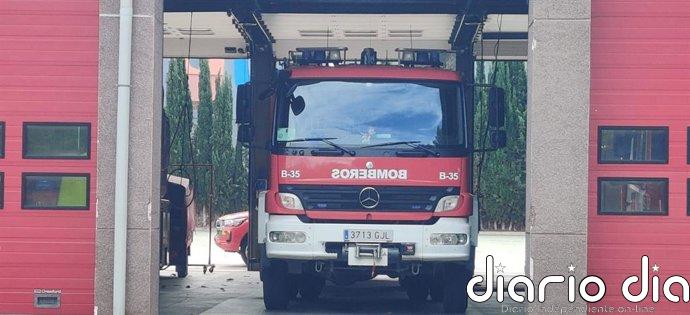 Sofocado un incendio en una empresa de barnices de Calahorra